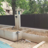 Oferta Especial: Valla de Privacidad Personalizable de Diseño Moderno, Fabricada en Aleación de Aluminio, Ecológica, Duradera y con Modelado 3D para Jardín o Patio