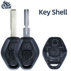 Guscio di Ricambio per Chiave Auto Telecomando SD per B-MW E38 E39 <span class=keywords><strong>E46</strong></span> Sistema CAS, Custodia per Telecomando Senza Chiave HU92 - Product Image 1