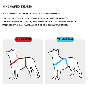 Tali anjing berbentuk I nilon dan pegangan kulit Solid - Product Image 6