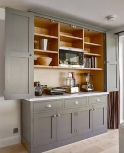 Vermont personalizzato in legno massello personalizzato modulare <span class=keywords><strong>a</strong></span> buon mercato moderno modulare mobile da <span class=keywords><strong>cucina</strong></span> per mobili per <span class=keywords><strong>la</strong></span> casa grigio <span class=keywords><strong>cucina</strong></span> rustica - Product Image 6