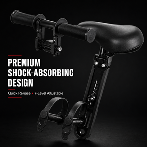 Siège de vélo pour enfant à fixation avant à libération rapide, <span class=keywords><strong>selle</strong></span> rembourrée pour vélo de montagne et de route - Product Image 2
