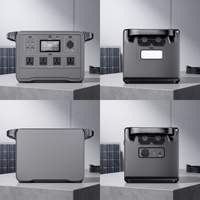 Générateur d'énergie solaire Premium Factory 700W 1000W 2400W 3KW 5KW avec contrôleur MPPT et application TUYA, station d'alimentation portable d'urgence