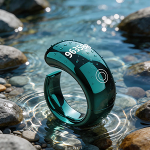 Zikr Ring Tasbeeh Counter Smart Islamic Ring with <b>Vibration</b> and Azan Alarm - Product Image 1