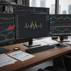 Camiseta con gráfico de cotización de acciones en tiempo real, ropa promocional con gráfico de frecuencia de cotización, gráfico de cotización en archivo - Product Image 2