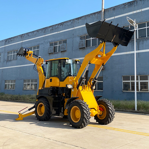 TT30-25 	 Chinesischer Hersteller 4x4 Baggerlader 2500kg 2,5 Tonnen Nennlast Mini Diesel Traktor Frontlader Baggertraktor - Product Image 2