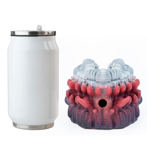 Vibrador Masculino de Silicona GEEBA Inspirado en una Criatura de Fantasía Depredadora de la Arena, con Textura Única para una Experiencia Excepcional - Product Image 2