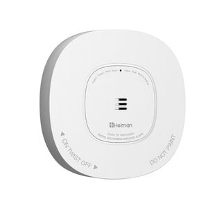 Détecteur de fumée et alarme CO combinés Heiman avec batterie 10 ans, capteur photoélectrique et électrochimique, certifiés UL217 UL2034 pour la maison - Product Image 2
