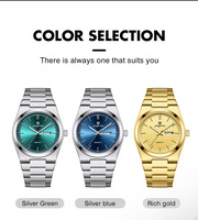 PAAZOMU Luxus Quarz Herren Armbanduhr Sport Männer Uhren Wasserdicht Leuchtend Wochenanzeige Edelstahl Herrenuhr Männliche Armbanduhr 930