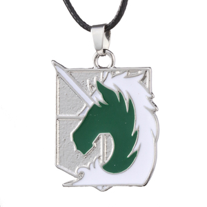 Collar con Colgante <span class=keywords><strong>de</strong></span> Aleación <span class=keywords><strong>de</strong></span> Zinc y Cuerda, Estilos Variados <span class=keywords><strong>de</strong></span> Anime Shingeki No Kyojin (Ataque a los Titanes), Joyería <span class=keywords><strong>de</strong></span> Cosplay con Alas, Espada y Rosa <span class=keywords><strong>de</strong></span> la Libertad - Product Image 4