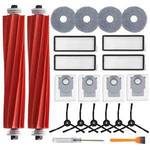 Kit para Roborock Qrevo <span class=keywords><strong>S</strong></span>/Qrevo Plus/Qrevo Pro (no compatible con Q Revo Robot Vacuum) Cepillo principal, Filtro HEPA, Mopa, Bolsas de polvo, Cepillo lateral - Product Image 5