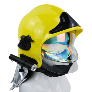 Casco Antincendio ANBEN Stile Europeo F1 GALLET con Visiera Dorata EN443 Elmetto Protettivo per Soccorso d'Emergenza - Product Image 2