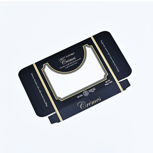 <strong>Custom</strong> Gold Stamping Disposable Chocolate Clear PVC <strong>Window</strong> Paper <strong>Box</strong> With Thermoformed Blister Insert Tray Holder - Product Image 5