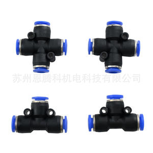 Raccord pneumatique à connexion rapide 4mm 6mm 8mm 10mm 12mm en PVC pour systèmes pneumatiques - Product Image 5