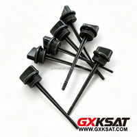 GXKSAT Offre Spéciale Bouchon de Jauge d'Huile Moteur en Plastique Compatible avec H-ONDA GX160 GX200 GX240 GX270 GX390 Boîte de Vitesses de Karting