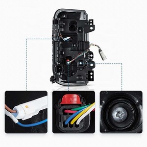 Luces Traseras LED de Nuevo Estilo para <span class=keywords><strong>Ford</strong></span> <span class=keywords><strong>Bronco</strong></span> 2021 en Adelante, 6.ª Generación U725, Conjunto de Faros Traseros - Product Image 5