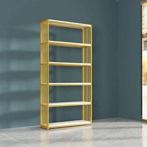 Étagère de présentation lumineuse de luxe pour salon de beauté, présentoir de cosmétiques, soins des ongles et de la peau, meuble de rangement pour magasin - Product Image 6