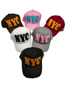 Casquettes de baseball vintage NYC 3D avec patch, style délavé, avec détail latéral « TEA MAJ », ajustables, en coton, streetwear pour hommes et femmes - Product Image 4