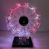 Support de Verres à Shot LED Rotatif en Forme de Grande Roue, Présentoir à Vin en Acrylique, Présentoir Lumineux pour Bouteilles de Boîte de Nuit, Personnalisable pour Fêtes
