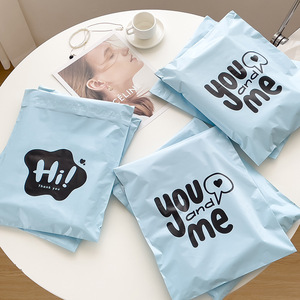 Custom Logo Printed Durable Poly Material Courier Shipping Bags for Clothing Shoes <b>Socks</b> Express Mailer Bag - Product Image 3