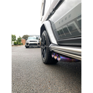 Silencieux d'échappement pour Benz W463 G63 G500 avec convertisseur catalytique en alliage de titane, système Catback - Marque KAZE en métal - Product Image 6