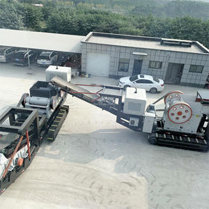 Crawler loại điện thoại di động máy nghiền đá Bazan đá vôi Granite bê tông đá cẩm thạch nghiền trong tổng hợp khai thác mỏ đá - Product Image 5