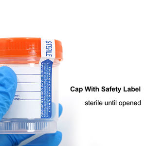 滅菌120ml PE尿サンプル容器タンパーエビデントキャップ付き60ml PP & PES材料尿検体容器 - Product Image 3