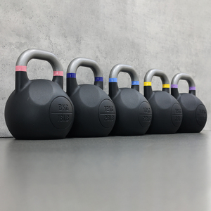 Ensemble de kettlebells de compétition en fonte SMARTFIT avec logo personnalisé <span class=keywords><strong>KG</strong></span> LBS, équipement de fitness pour la salle de sport - Product Image 2