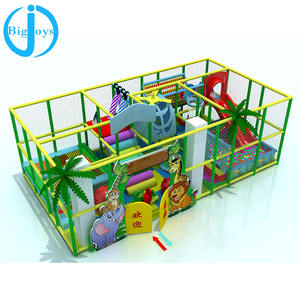 Aire de jeux intérieure commerciale à bas prix centre de jeu personnalisé château coquin pour enfants drôle - Product Image 2