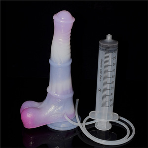 Bunter Pferde-Design Saugnapf-<span class=keywords><strong>Dildo</strong></span> Weicher Ejakulierender Wassersprüh-Analplug Weibliche Masturbation Vaginalreinigung Sexspielzeug für - Product Image 6