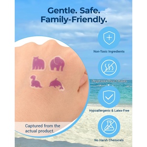 Autocollants UV violets pour la protection solaire, étiquettes indicatrices de changement de couleur UV, rappel intelligent de protection solaire pour enfants et adultes - Product Image 5