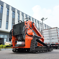 Kubota Diesel Mini-Kompaktlader CE EPA Euro 5 Kompakt-Raupenlader mit Schaufel für Innenbereich, Fabrik- und Lagerarbeiten