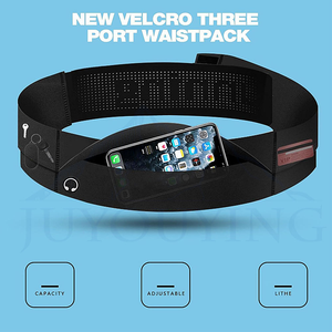 Ceinture de course à pied à grande capacité, invisible, pour le marathon en plein air, rangement pour téléphone, ceinture de sport, sac de course à pied, sacs de jogging - Product Image 5