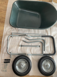 <span class=keywords><strong>Chariot</strong></span> <span class=keywords><strong>de</strong></span> jardin à brouette 2 pneus, <span class=keywords><strong>chariot</strong></span> utilitaire <span class=keywords><strong>Dolly</strong></span> robuste, à brouette - Product Image 5