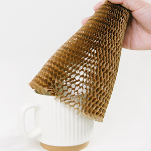 Nâu tổ ong giấy kraft có thể tái chế chống sốc bằng gỗ đệm <span class=keywords><strong>pad</strong></span> bao bì bảo vệ - Product Image 6