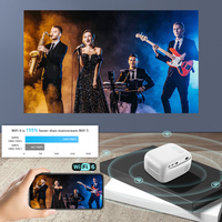 Hotack Offre Spéciale L009 Full HD 1080p Bureau Maison Smart Portable Extérieur Android 11 Proyector Mini Projecteur 4K