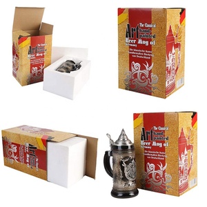 Jarra de <span class=keywords><strong>Cerveza</strong></span> de Cerámica <span class=keywords><strong>Negra</strong></span> Carbón de 0.6 Litros con Escudo de Armas del Águila de Alemania Medieval en Medallón de Metal Grabado - Product Image 6