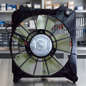 Ventilateur de refroidissement de radiateur automobile 12V CHIN LANG, ensemble de ventilateur de condenseur, moteur à balais, CL-4140A pour Fit 1.5L 2009-2012 - Product Image 1