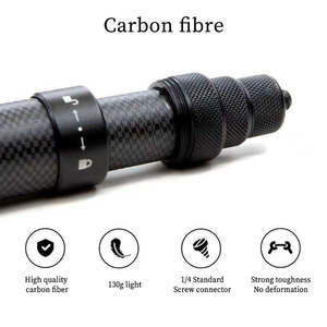 Hongdak 3M 1.5M Perche à selfie invisible extensible, monopode pour <span class=keywords><strong>GoPro</strong></span>, Insta360, SJCAM, DJI, accessoires, trépied - Product Image 3