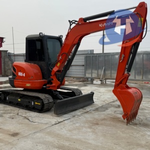 Escavatore Idraulico Cingolato Usato Originale Giapponese Kubota 55 U55 Kx163 Kx163-5 163 163-5 da 5 Tonnellate - Product Image 1