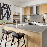 Kit de maison préfabriquée modulaire standard australien, murs extérieurs, villas modernes de luxe