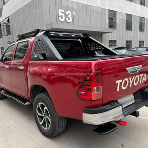 Cubierta de Caja de Camioneta Retráctil Rígida con Cierre de Aleación de Aluminio Personalizada, Cubierta Enrollable para <span class=keywords><strong>Toyota</strong></span> Hilux 2020 2019 - Product Image 4