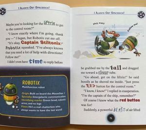 Geronimo Stilton Spacemice inglese originale per bambini ponte extracurricolare a colori storia a fumetti - Product Image 4