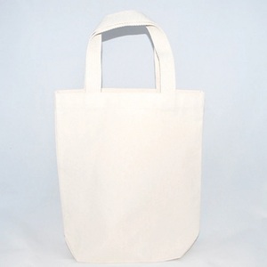 Paquete de 3 bolsas de lona con certificado de algodón orgánico 100% personalizadas impresas al por mayor de comestibles reutilizables con asas extra fuertes - Product Image 2