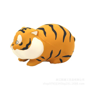 Pu Foam Tiger Fidget Toy Slow <b>Rebound</b> Stress Relief Cute Decor Gift For Kids 5-7 Years Unisex - Product Image 3