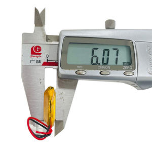 Batería de Iones de Litio 602025 de 250 mAh y 3.7 V para Dispositivos Electrónicos, Recargable, de Polímero, Alta Capacidad de Fábrica - Product Image 3