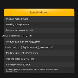 Lector de código OBD2 para herramienta de diagnóstico de coche con aplicación Analizador de motor eléctrico Elm327 escáner de fallas de coche <span class=keywords><strong>1</strong></span> año de garantía - Product Image 6