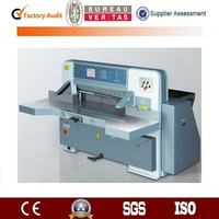 [JT-QZYK1150DH-10] Máquina Cortadora de Papel con Doble Sistema Hidráulico y Control Programable, Certificación CE, Guillotina de 115 cm