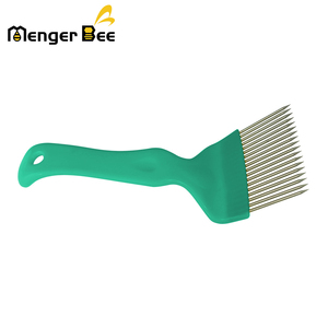 PP Stainless Steel 18-Piece Fine Needles Uncapping Forks Beekeeping Straight/Bend Types New Honeycomb Scraper Equipment Menger - Product Image 2