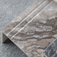 Carrelage de sol en céramique, style marbre poli, antidérapant, rainuré, carrelage en porcelaine, 30x120, carrelage pour escaliers