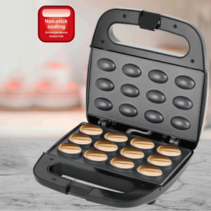 Takoyaki Maker 12-Cavity Non-Stick Coating Double-Sided Heating <b>Electric</b> <b>Griddle</b> For Home Kitchen Use - Product Image 1